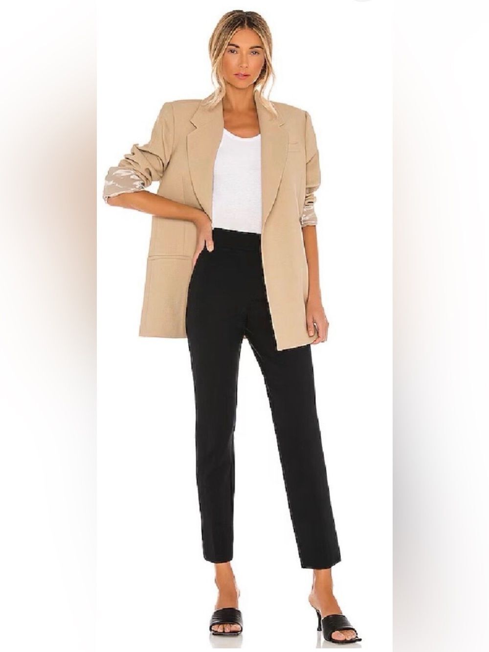NWT Spanx Ponte Zero Wb Slim Ankle Pants in Black Women’s Sz. S
